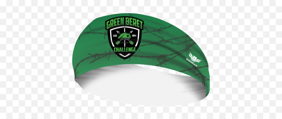 Green Beret Challenge Headband - Solid Png,Beret Transparent