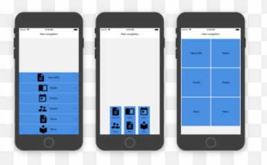 Customize Your Theme Within Shoutem App - Vertical png