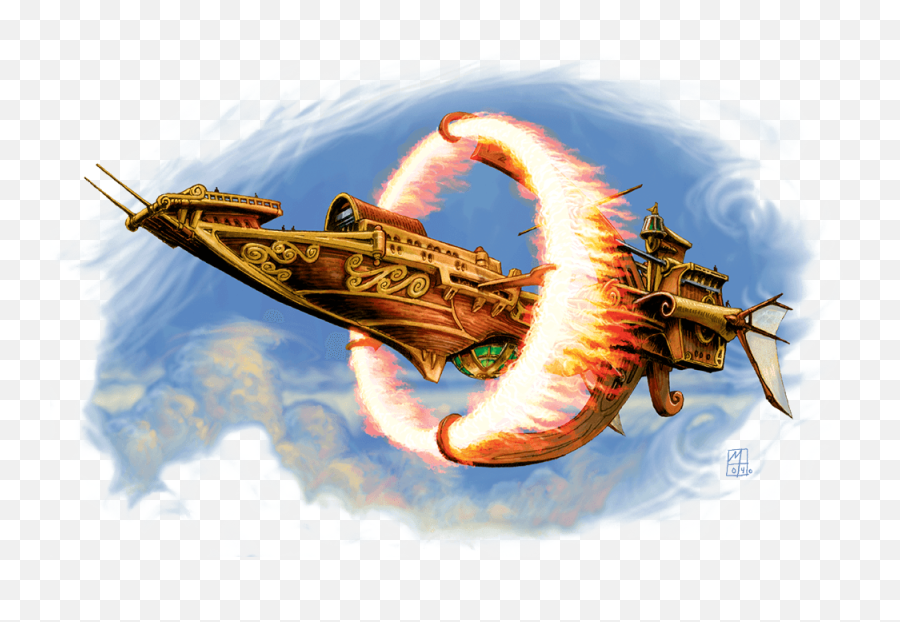 Keith Baker - Eberron Airship Png,Dnd Potion Map Icon