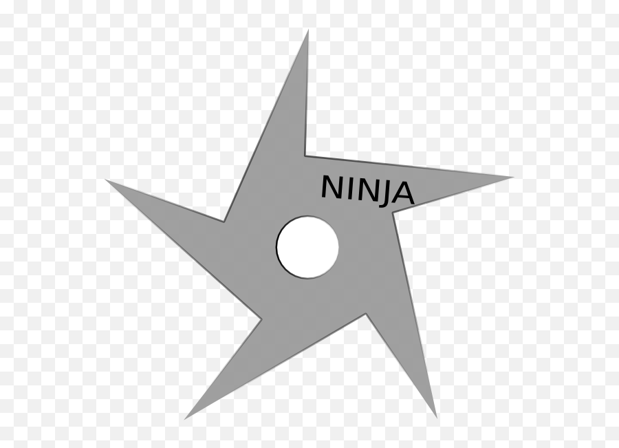 Ninja Star Template Pdf - Chinese Throwing Stars Template Png,Throwing Star Icon