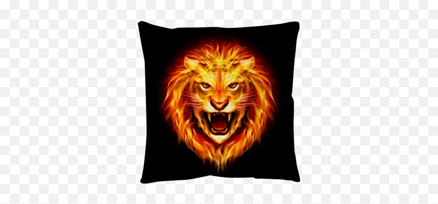 Fire Lion - Fire Lion Head Png,Lion Roaring Icon