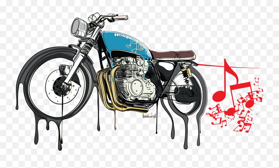 Live Music Png - Music Vintage Design Png,Motorcycle Logo