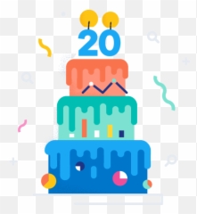 Celebrating 20 Years Of Apache Lucene - Cake Decorating Supply png