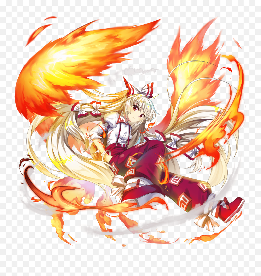 Fujiwara No Mokou Touhou Lostword Wiki - Gamepress Fujiwara Touhou Lost Word Png,Flandre Scarlet Icon