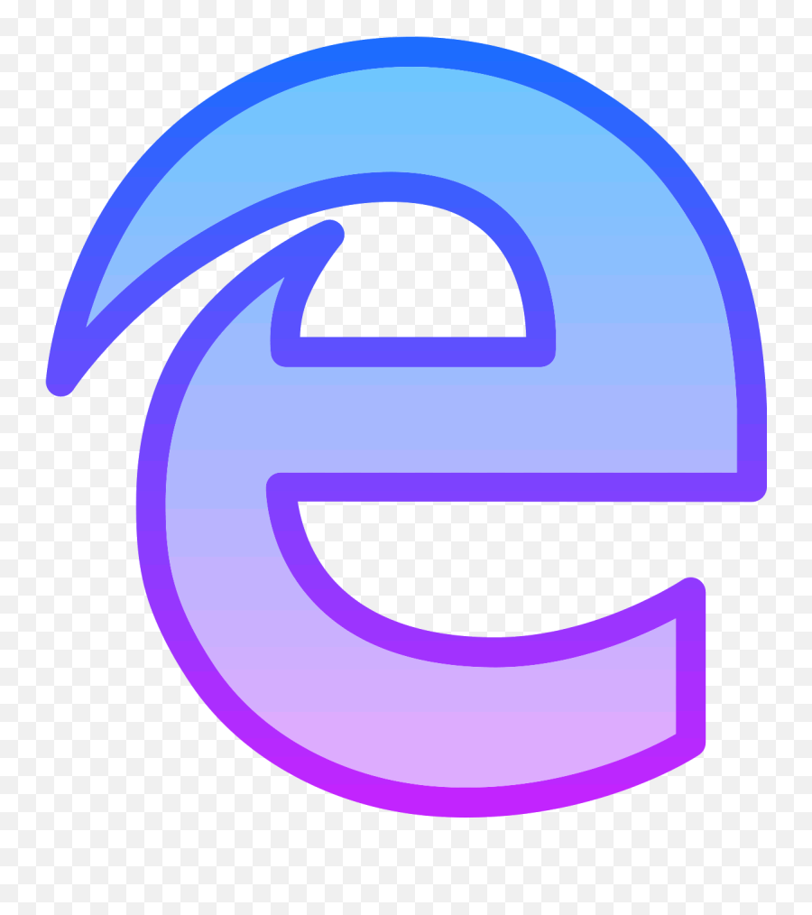 Icono De Microsoft Edge - Icono Microsoft Edge Png,Edge Icon Download