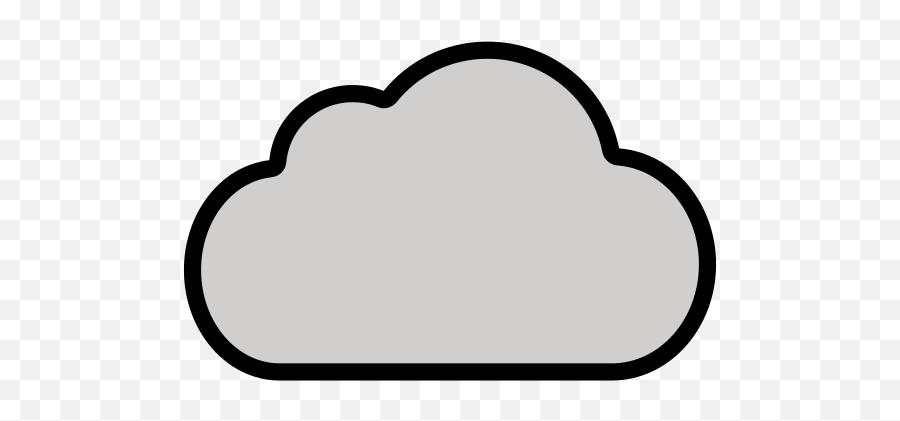 Cloud - Emoji Meanings U2013 Typographyguru Nuage Émoji Png,The Weather Channel Icon Legend