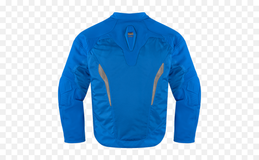Icon Menu0027s Small Sanctuary Blue Leather Motorcycle Riding - Long Sleeve Png,Icon Powersports
