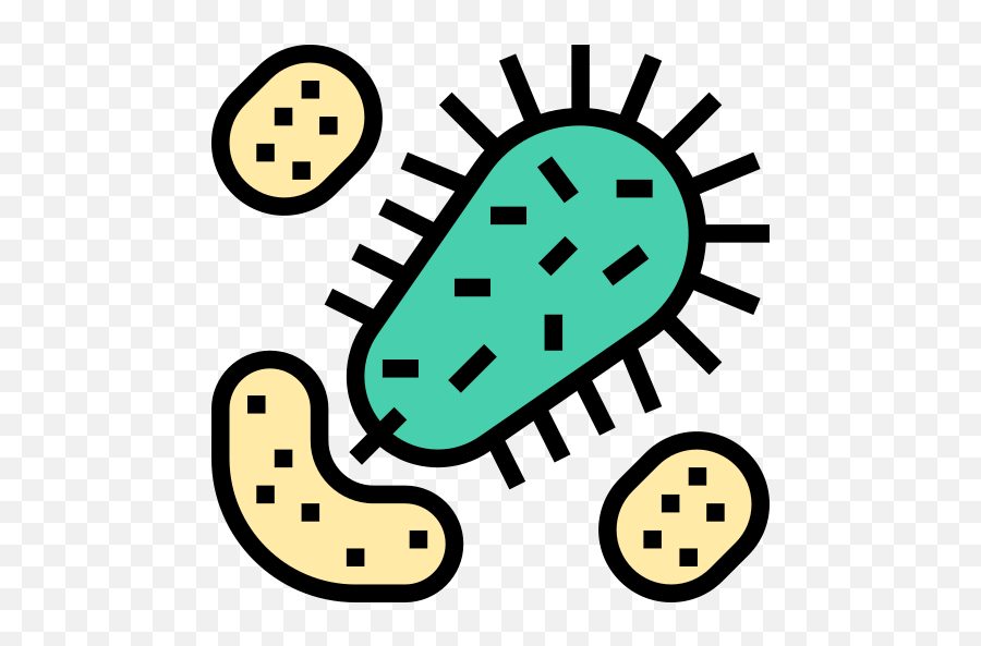 Bacteria Free Vector Icons Designed By Eucalyp In 2020 - Ahimsa Png,Bacteria Icon
