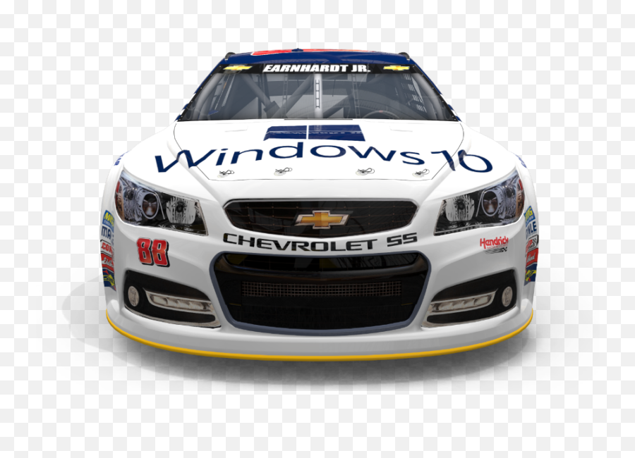 Nascar And Hendrick Motorsports Accelerating Microsoft - Nascar Car From The Front Png,Nascar Icon