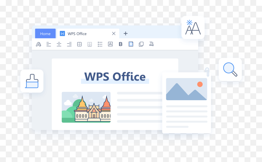 Wps Office Writer Free Download And Create Professional Docs - Wps Office Png,Wps Button Icon