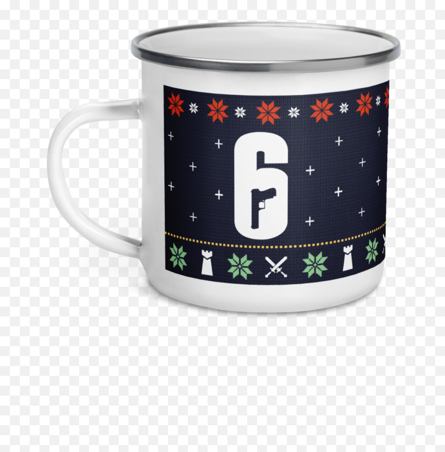 Yeti Holiday Mug - Enamel Mug White Png,Yeti Icon