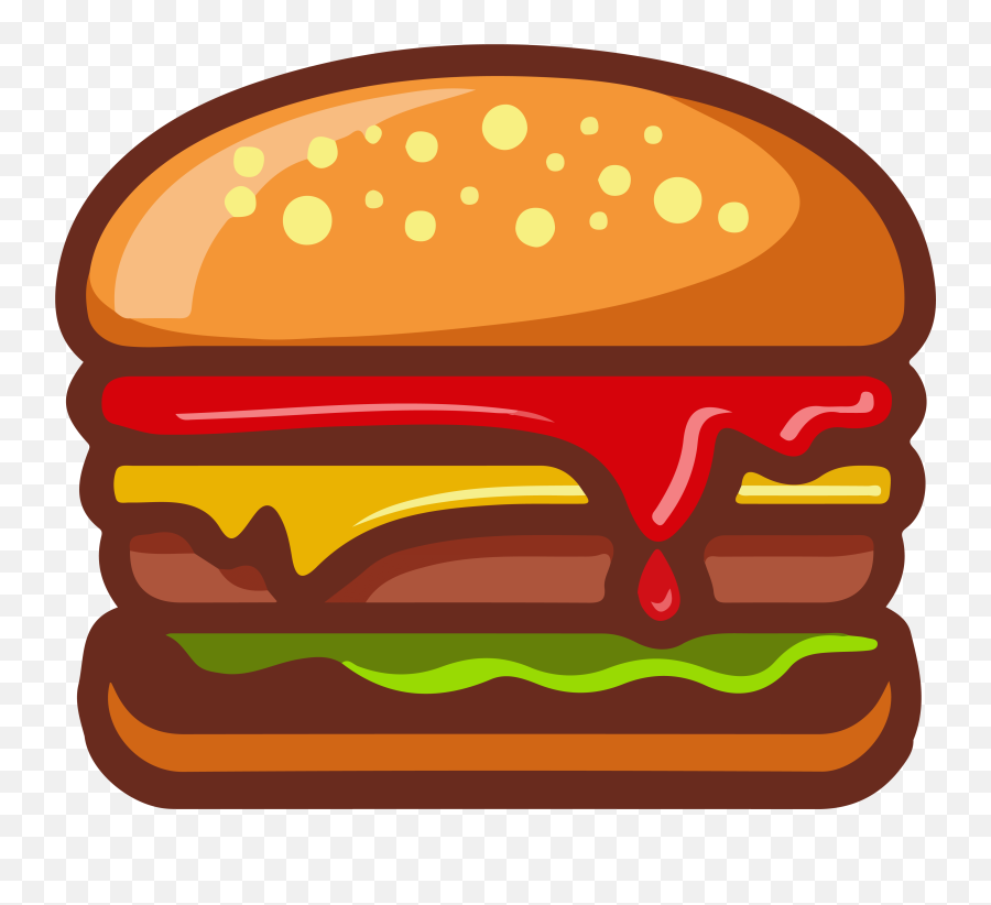Burger - Welcome Hamburger Bun Png,Burger Vector Icon