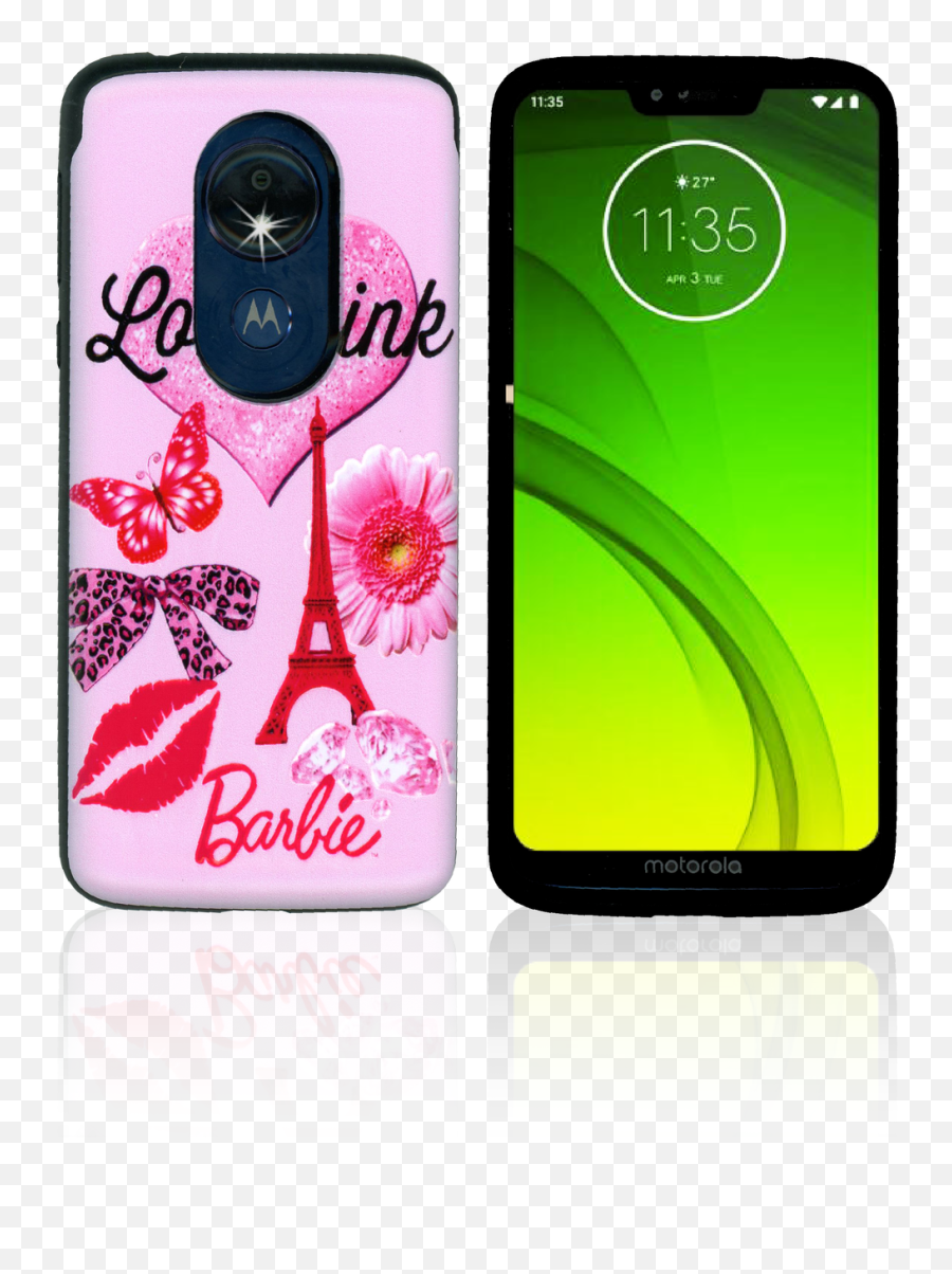 Motorola G7 Powerg7 Supra Mm Pop Kick Case Love Paris - Cute Pink Colour Png,Alcatel Pop Icon Phone Case