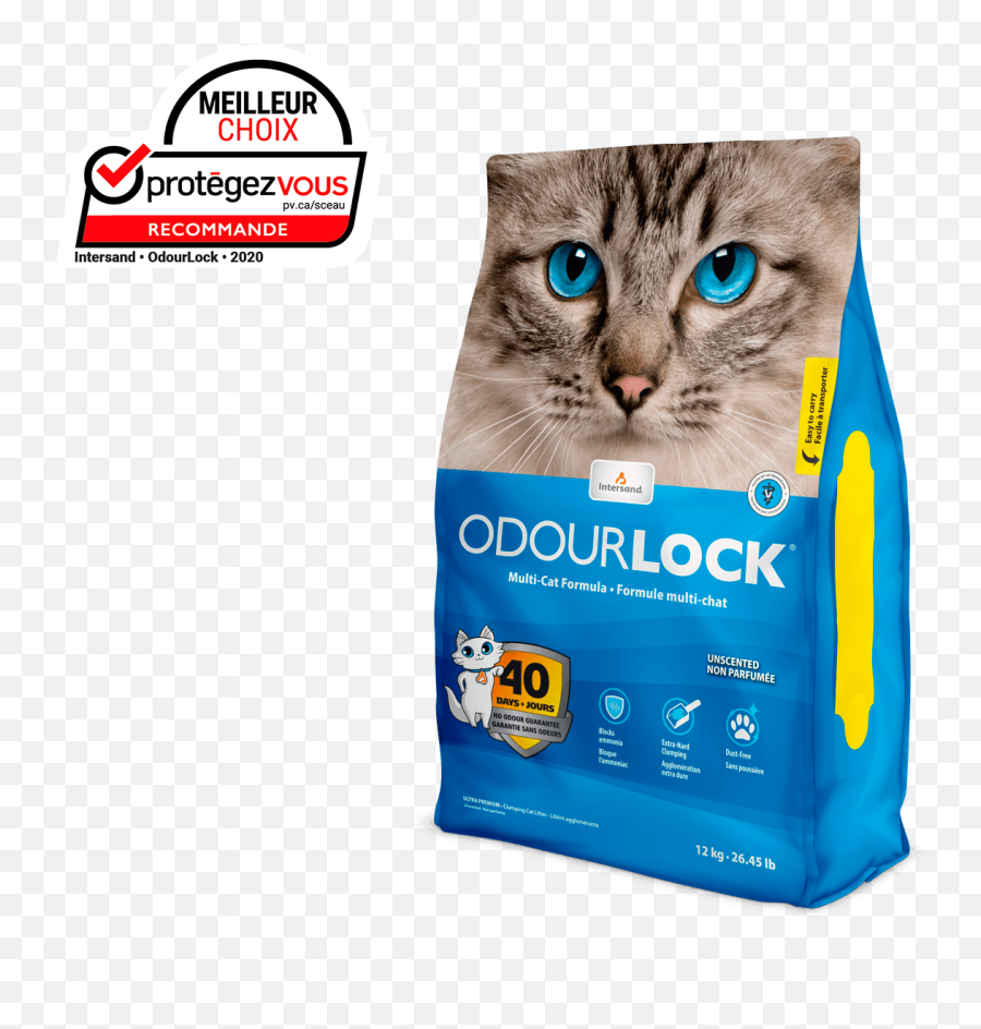 Innovative Clumping Cat Litter Intersand - Odourlock Calming Breeze Png,Cat Icon Meaning