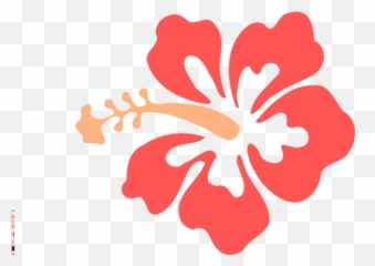 Hibiscus Flower Clipart Png - Hawaiian