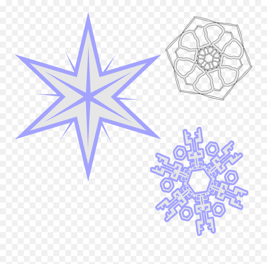 Clipart Collection Snowflakes Png - Snowflake Free Clip Art,Snowflakes Png