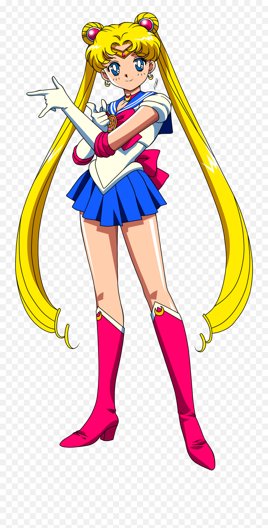Sailor Moon Hair Png - Sailor Moon Hair,Sailor Moon Logo Png