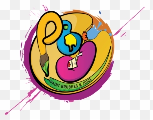 Download Hd Paint Brush Clipart Logo - Juice And png
