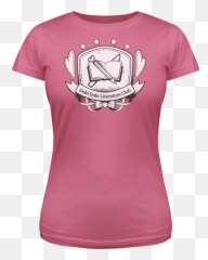 For Fans By Fansddlc School Emblem - Ddlc T Shirt Nerch Transparent Background png