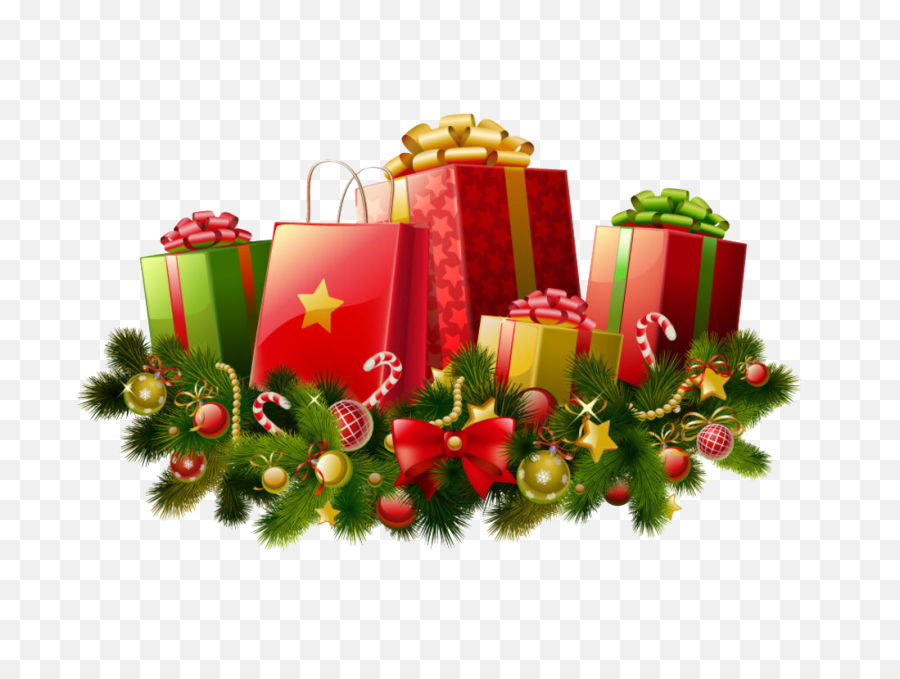 Download Hd Christmas Gift Png File - Christmas Gift Vector Png,Christmas Gift Png