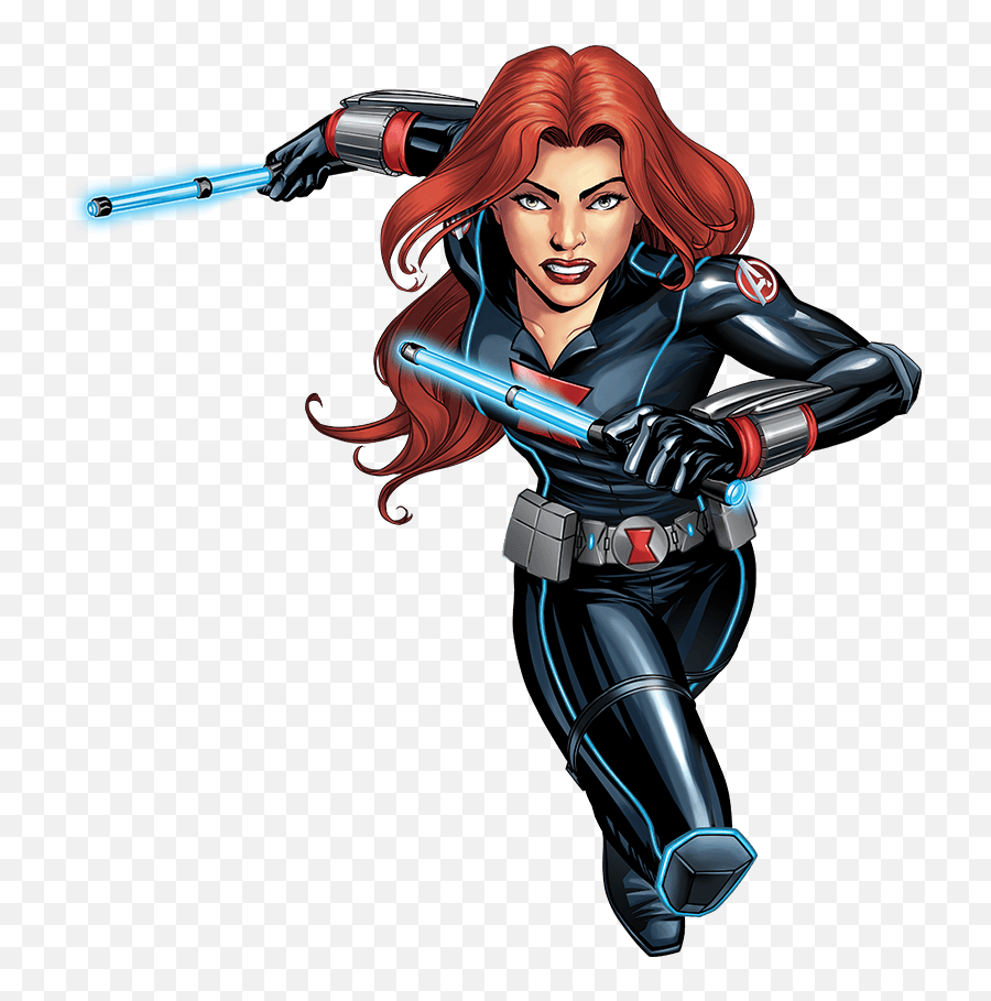 Hd Black Widow - Black Widow Cartoon Marvel Png,Black Widow Transparent Background