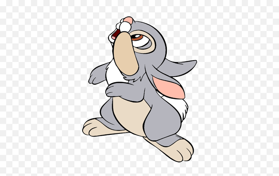 Disney Characters Animated Cartoon - Bambi Disney Characters Thumper Png,Thumper Png
