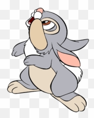 Disney Characters Animated Cartoon - Bambi Disney Characters Thumper Png,Thumper Png