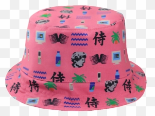 Download Hd Aesthetics Bucket Hat - Fedora Png,Bucket Hat Png