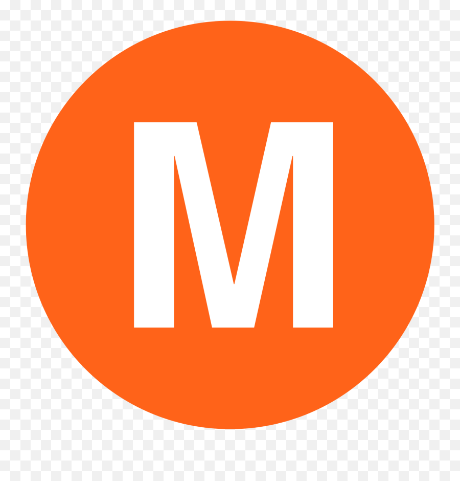 Orange M Logo - Bears At The Packhouse Png,M Logo