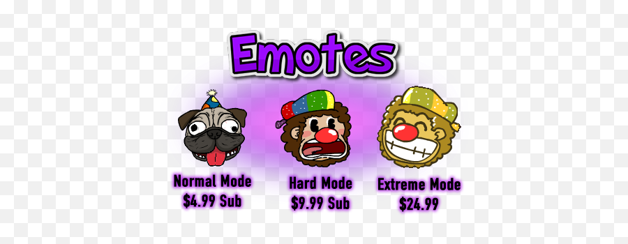 Twitch Emotes With Prices6 - Cartoon Png,Emote Png