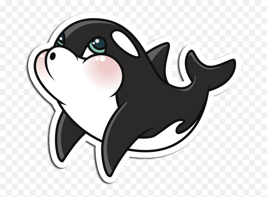 Killer Whale Clipart Arctic Animal - Killer Whale Blowing Bubbles Png,Whale Clipart Png