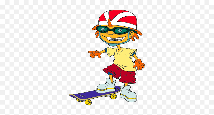 Download Otto - Otto Rocket Skateboard Png Otto Rocket Power,Skateboard Transparent