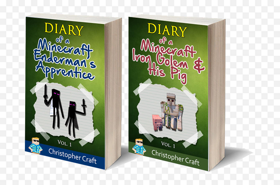 Minecraft Diaries - Novel Png,Minecraft Book Png