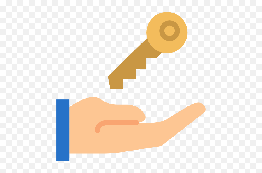Hand Icon Png Picture - Key In Hand Icon,Hand Icon Png