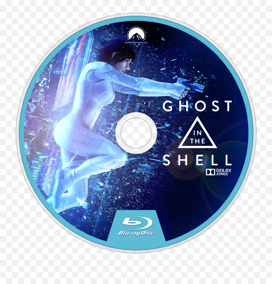 Ghost In The Shell Bluray Disc - Ghost In The Shell Bluray Cd Png,Ghost In The Shell Png
