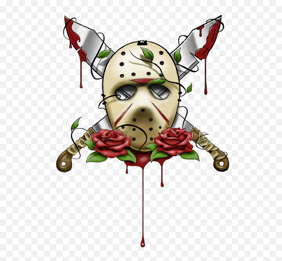 Download Jason Voorhees Mask Logo Hd - Jason Voorhees Tattoo Png,Jason Voorhees Mask Png