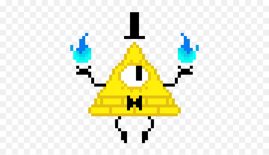 Bill Cipher - Pixel Art Bill Cipher Png,Bill Cipher Transparent