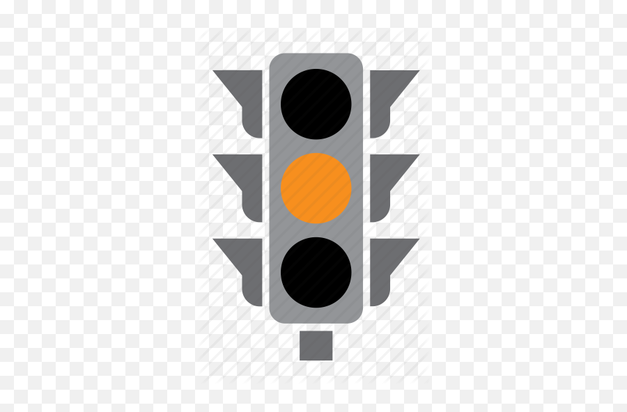 Orange Traffic Light Png Free - Orange Traffic Light Icon,Traffic Light Png