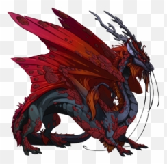 Alucard Flight Rising - Blue And Black Dragon Png,Alucard Png