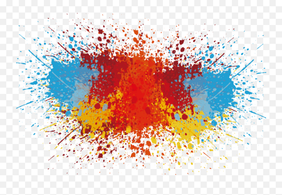 Download Mq Blue Red Paint Splash - Vector Splash Color Vector Splash Color Png,Red Paint Splatter Png