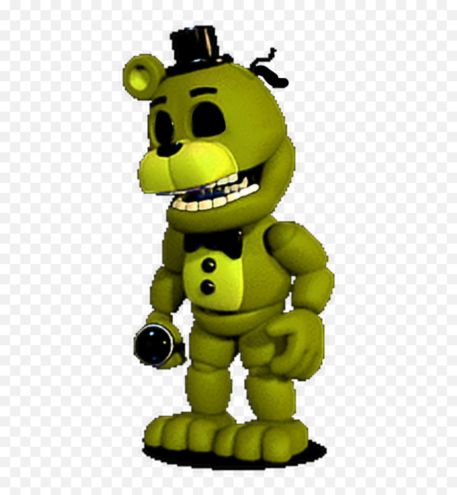 Five Nights At Freddy's Withered Golden Freddy, HD Png Download