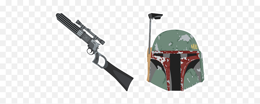 Star Wars Boba Fett Blaster Ee - 3 Carbine Rifle Cursor Firearm Png,Boba Fett Png