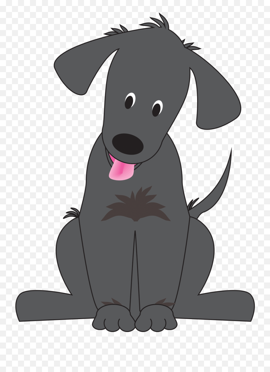 Clip Art Royalty Free Library Black Lab - Cute Black Dog Clipart Png,Black Lab Png