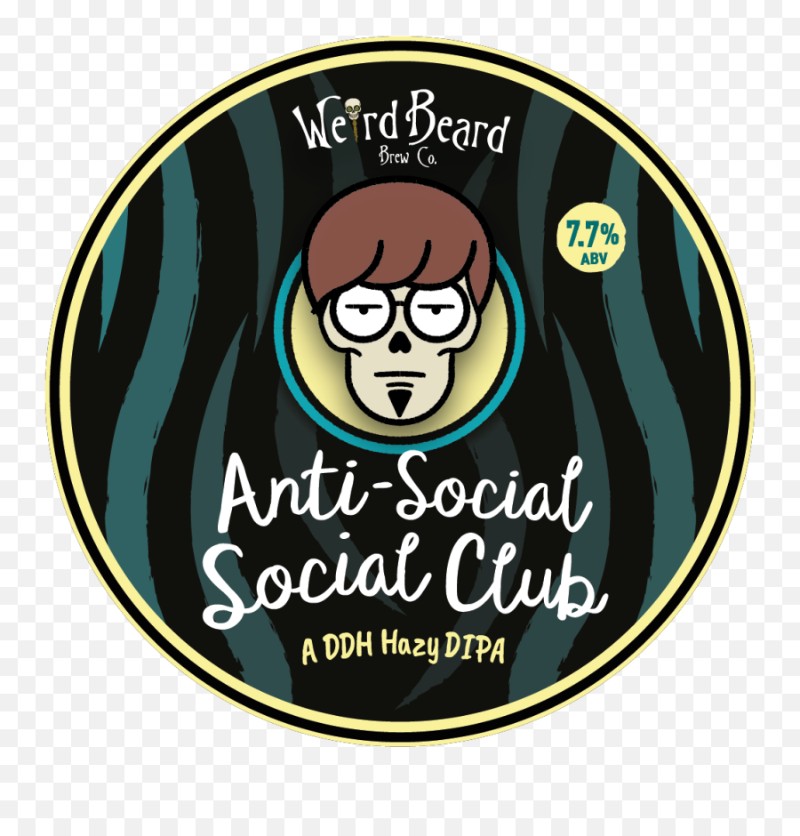 Weird Beard Brew Co Png Anti Social Club Logo
