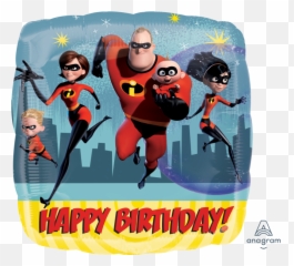 18 - Incredibles 2 Birthday png