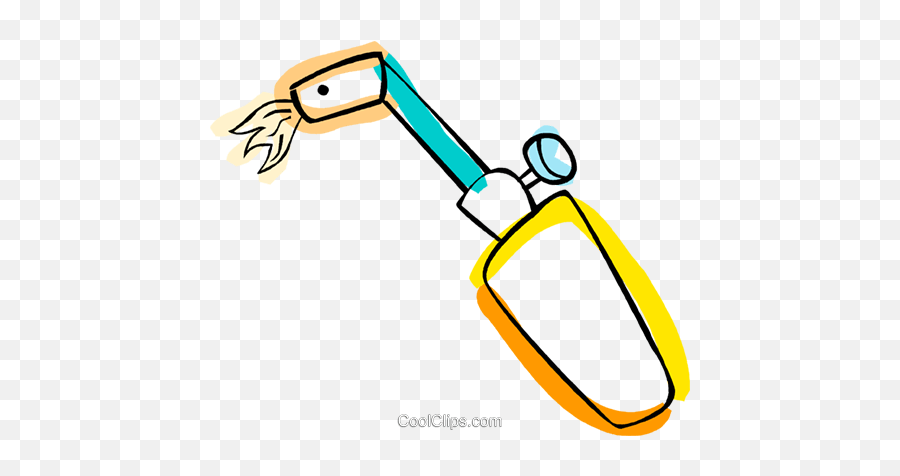 Acetylene Torch Royalty Free Vector Clip Art Illustration - Clip Art Png,Torch Transparent