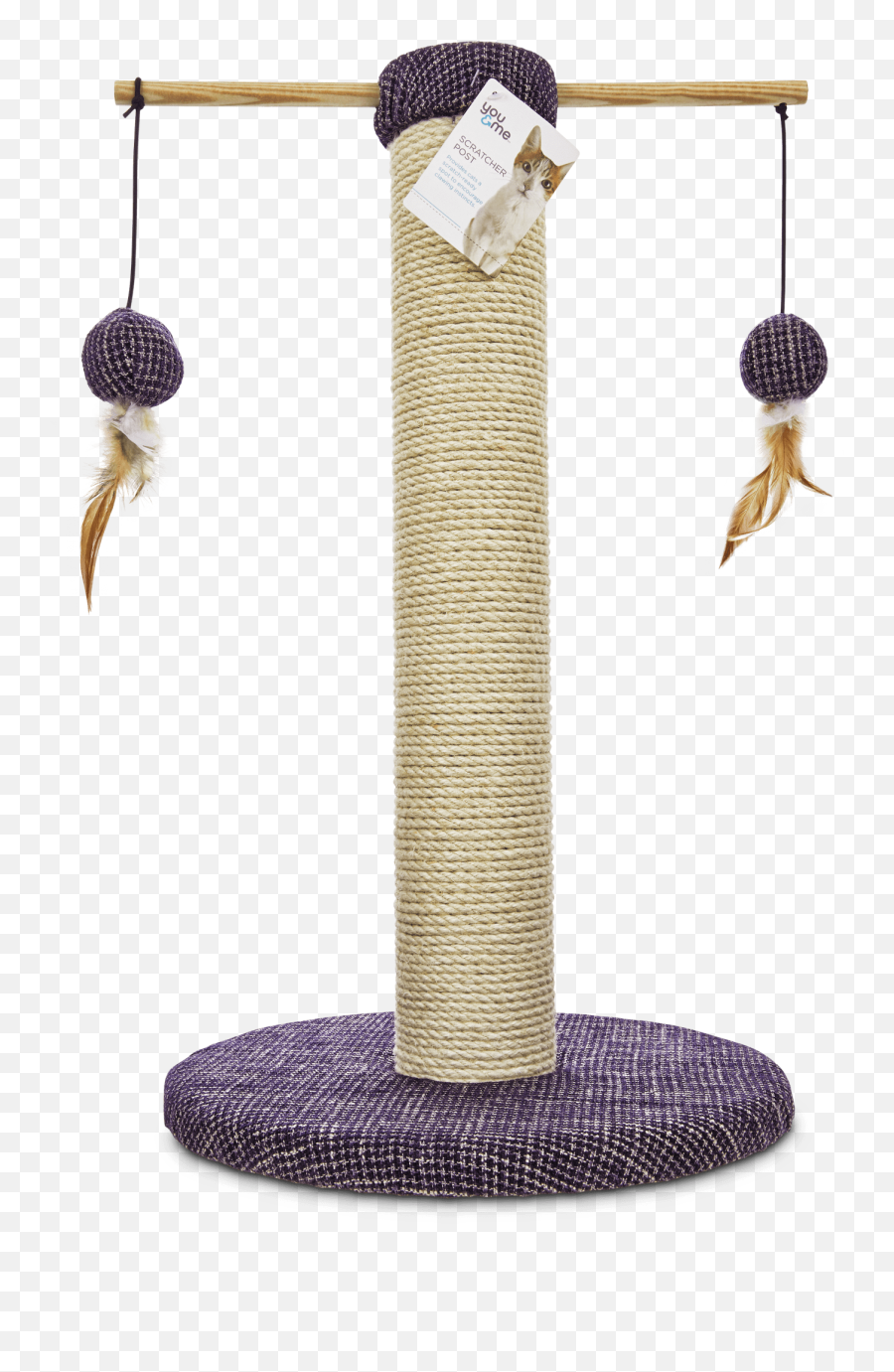 You U0026 Me Sisal Cat Scratch Post 24 Petco Png