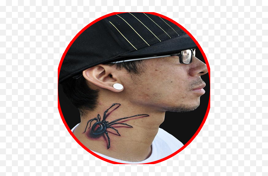 Télécharger Neck Tattoo Designs Google Play Apps - Southern Black Widow Png,Neck Tattoo Png