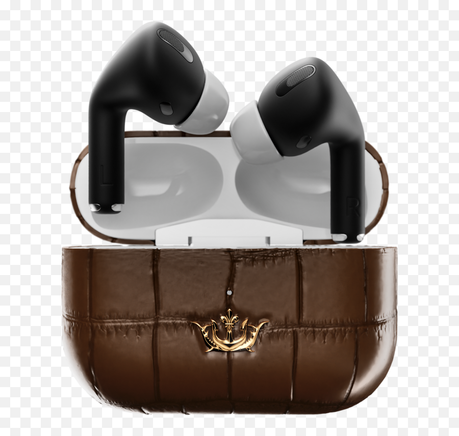 Brown Leather Airpods Pro - Caviar Grandeur Airpods Pro Blue Leather Png,Caviar Png Brown Leather Airpods Pro - Caviar Grandeur Airpods Pro Blue Leather Png,Caviar Png