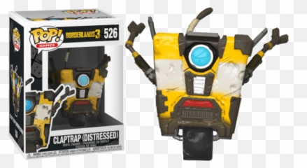 Borderlands 3 - Claptrap Pop Vinyl Funko Pop Borderlands Claptrap Png,Claptrap Png